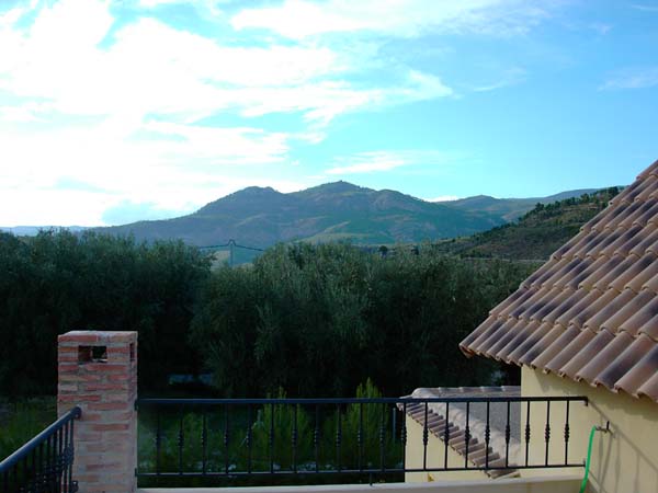 Vista desde la terraza de la casa