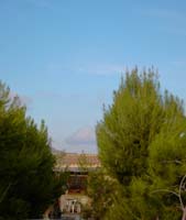 Vista desde los jardines